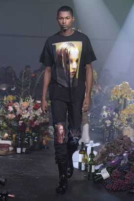 Raf Simons References Opioid Crisis in a Runway Show