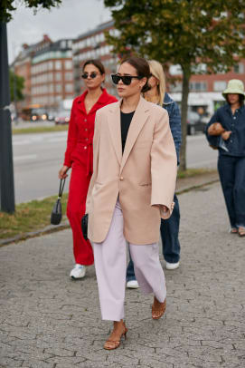 Blazers Were a Street Style Favorite at Copenhagen Fashion Week -  Fashionista