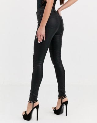 asos-design-tall-ridley-high-waist-skinny-jeans-black-coated