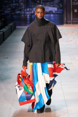 Virgil Abloh&#39;s Fall 2019 Collection for Louis Vuitton Men&#39;s Was a Colorful Tribute to Michael ...