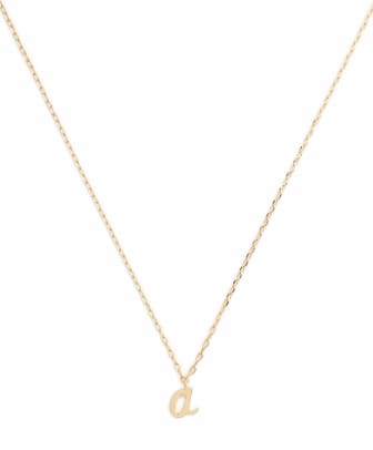 19 Initial Necklaces You'll Want to Wear Forever - Fashionista