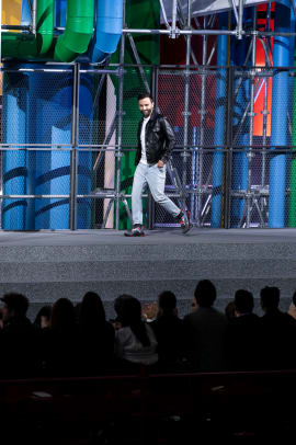 At Louis Vuitton, Nicolas Ghesquière Presents Nostalgia for 1980s