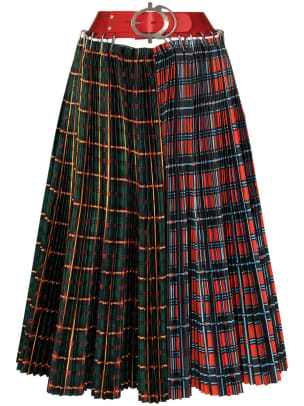 chopova lowena tartan skirt 2