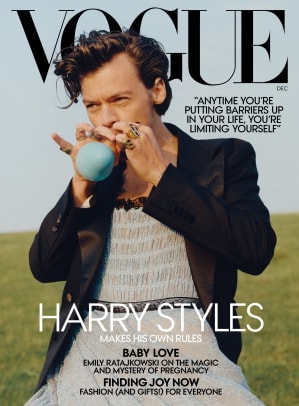 harry styles vogue cover december 2020