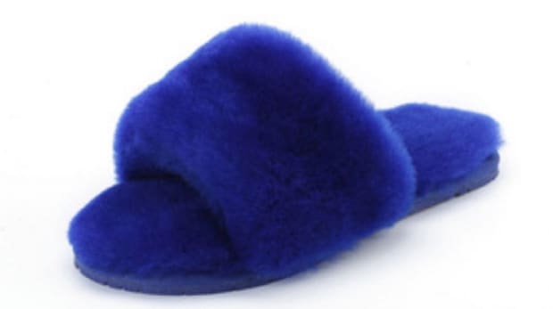 confetti blue sandals