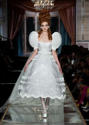 Jeremy Scott Puts Models in Marie Antoinette Cosplay for Moschino