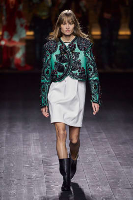 Nicolas Ghesquière Pairs Petticoats and Parkas for Louis Vuitton