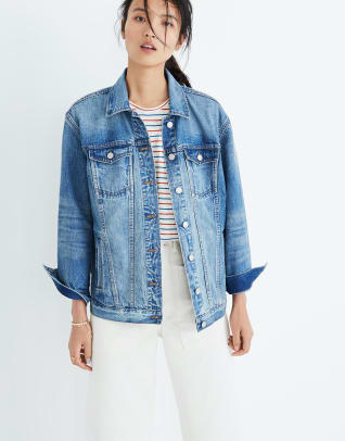 Oversized denim jacket – Jean Gritsfeldt