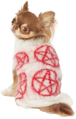 ashley-williams-white-and-red-intarsia-pentagram-dog-sweater