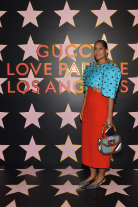 Gucci Love Parade Had Celebrities, Leggings, & Westernwear At The Show In  L.A.