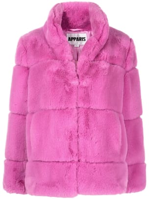 Apparis Skylar faux-fur coat $357
