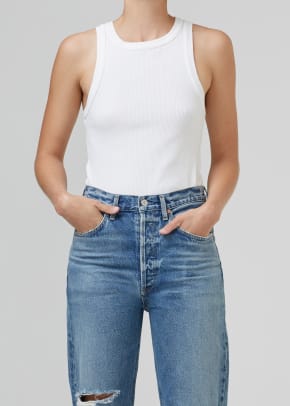 White Tank Tops Are Turning Into the It-Item of 2022