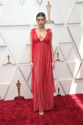 oscars 2022 red gowns amelie zilber