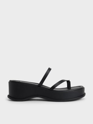 12 Black Platform Sandals That'll Go With All Your Hot Vax Summer 'Fits ...