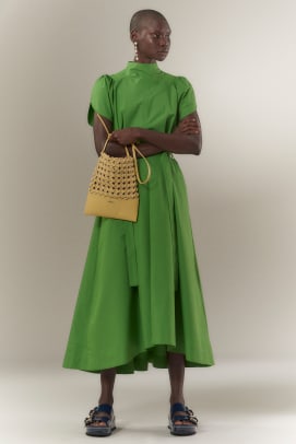 New York Designers Are Seeing Kelly Green for Spring 2022