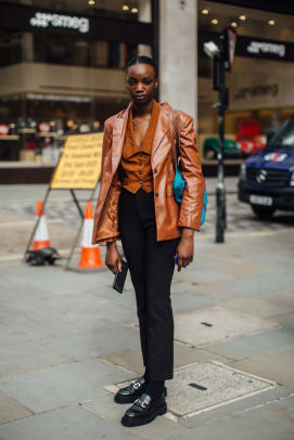 The best street style from London Fashion Week Spring 2022