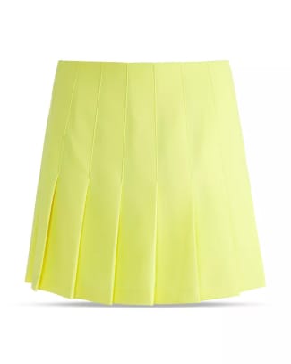 Alice and Olivia Carter Pleated Mini Skirt  $295