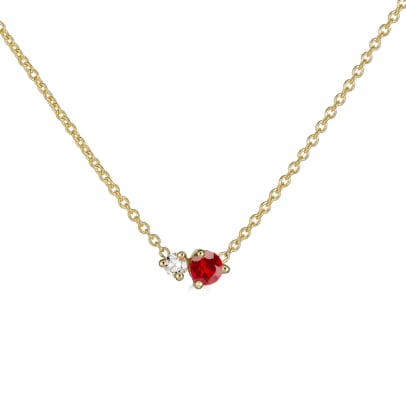 Greenwich St. Jewelers Birthstone & Diamond Necklace, from $450