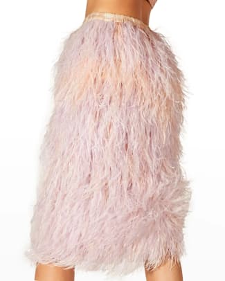 cynthia-rowley-feathered-pink-skirt