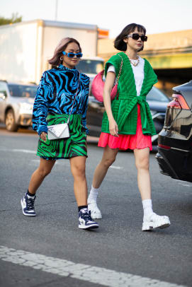 NYFW Street Style Day 1 Spring 2023 by @ChiaraObscura 25