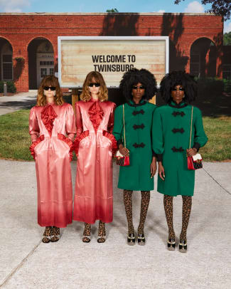 Gucci's Spring 2023 Runway Show Takes Twinning to a New Level