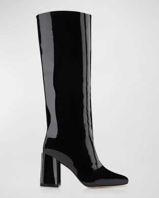 Chelsea Paris The Bo Patent Leather Knee Boots $595