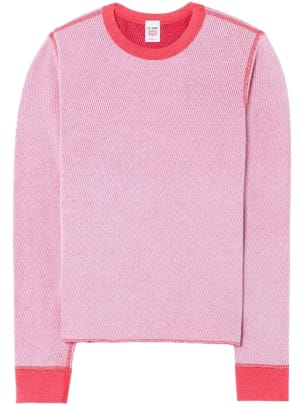Re:Done x Hanes Waffle-Knit Top, $165