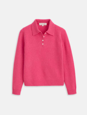 Alex Mill Cashmere Alice Polo Sweater, $285