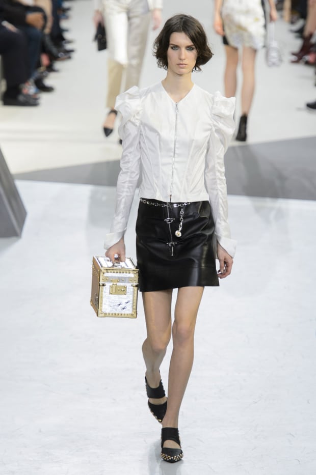 At Louis Vuitton, Nicolas Ghesquière Defines the Silhouettes for Fall 2015  - Fashionista