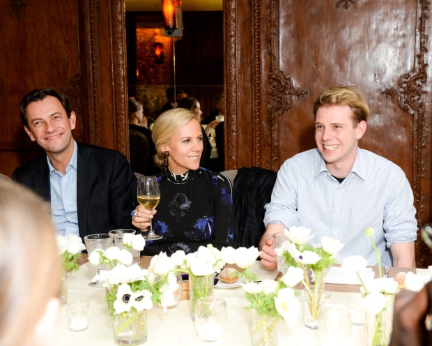 Tory Burch and Pierre-Yves Roussel (LVMH) engaged