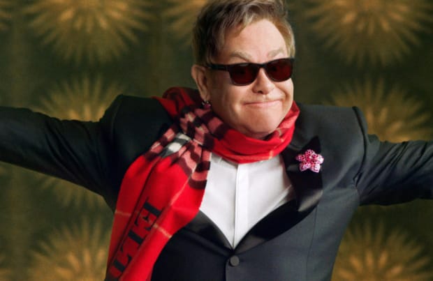 Elton John, Naomi Campbell, James Corden and Other Famous Brits Star in  Burberry's Holiday Campaign - Fashionista