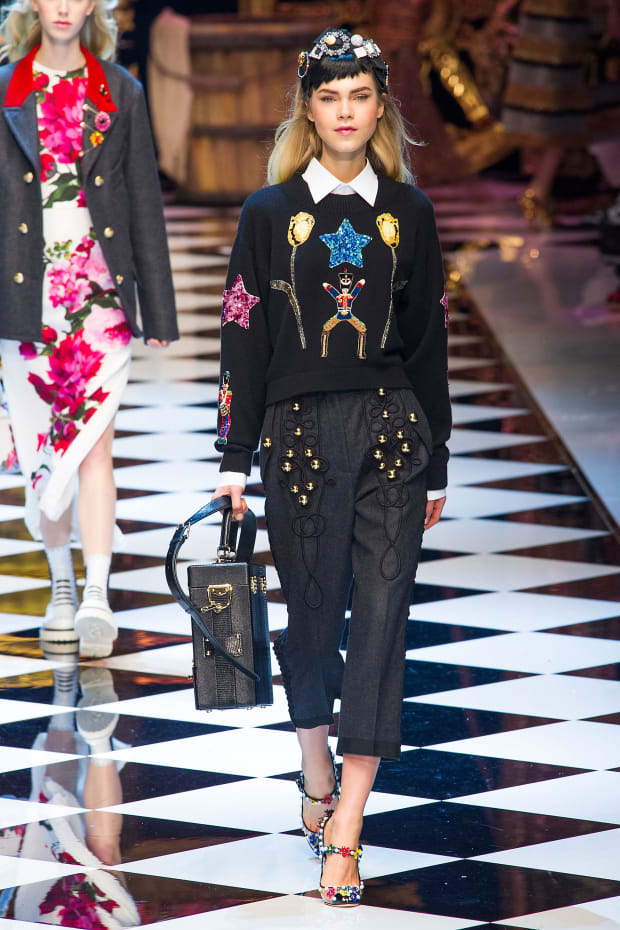 Dolce and Gabbana's Fall Show Was a Full-On Fashion Fairy Tale - Fashionista