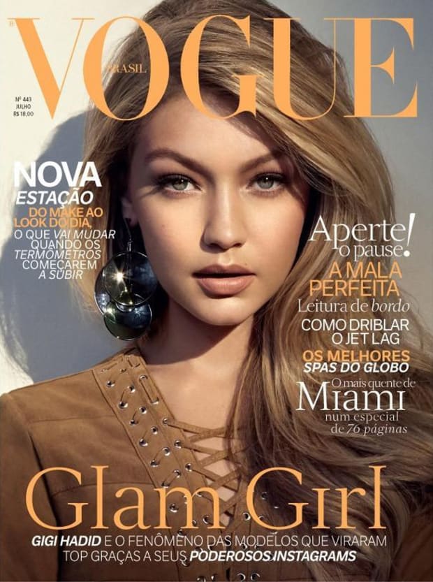 Every Gigi Hadid Vogue Cover All In One Place Fashionista