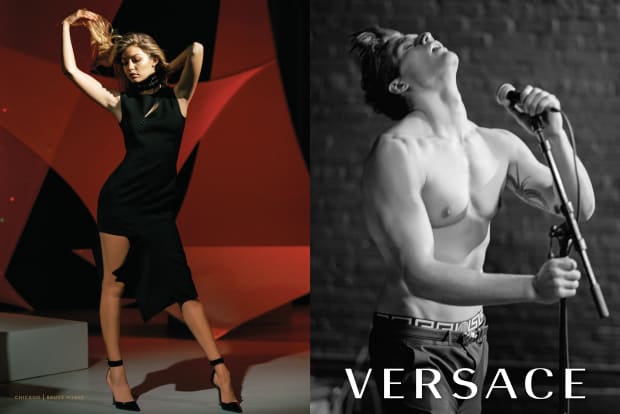 Gigi Hadid Stars in 'Versace' Fall/Winter Campaign Film: Photo 3687779, Gigi  Hadid, Karlie Kloss Photos