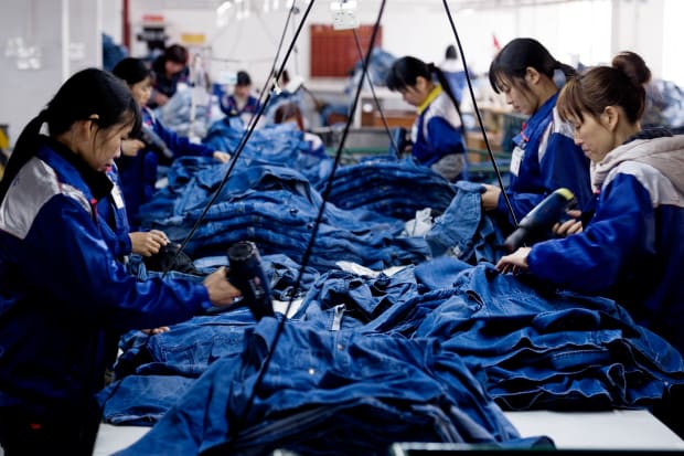 mass production clothing