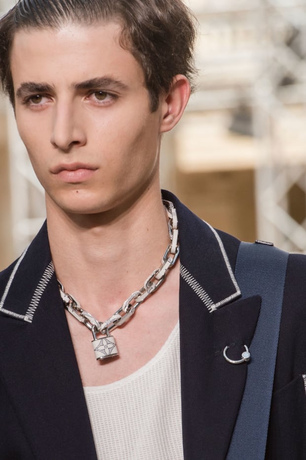 Louis Vuitton's Men's Spring 2017 Chokers