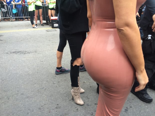 Kim Kardashian Butt Tits Porn - Kim Kardashian West and the Butt That Launched a Thousand (Sponsor)ships -  Fashionista