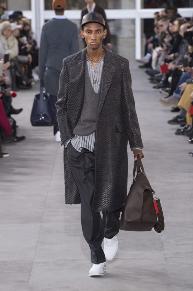 A look from the Louis Vuitton Men's Fall-Winter 2017 Fashion Show