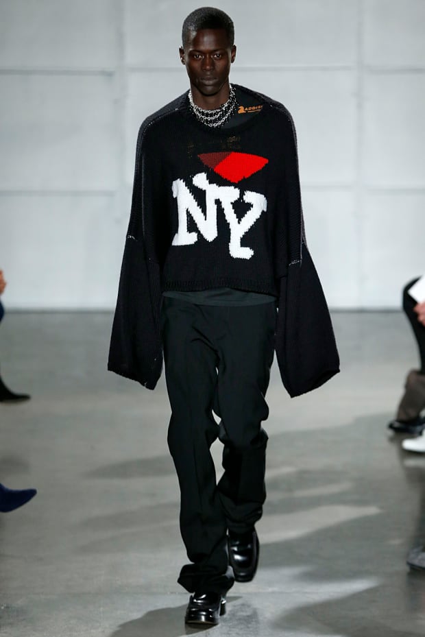 Raf Simons Seems Really Excited to Show in New York - Raf Simons