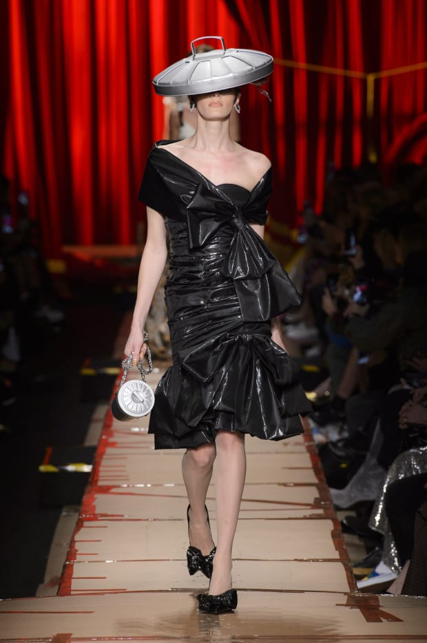 Rare Moschino LIFE Recycle Trash Bag Dress – Bustown Modern
