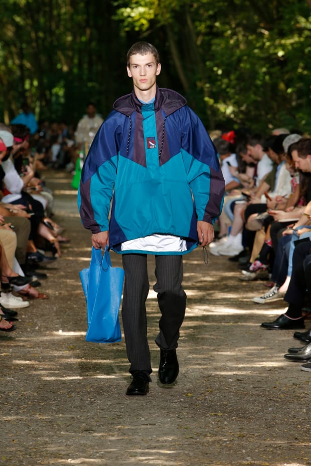 Balenciaga's Spring 2018 Menswear Collection About — and Debuted Childrenswear - Fashionista