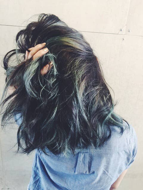 What It S Like To Dye Your Hair Pastel Green Fashionista
