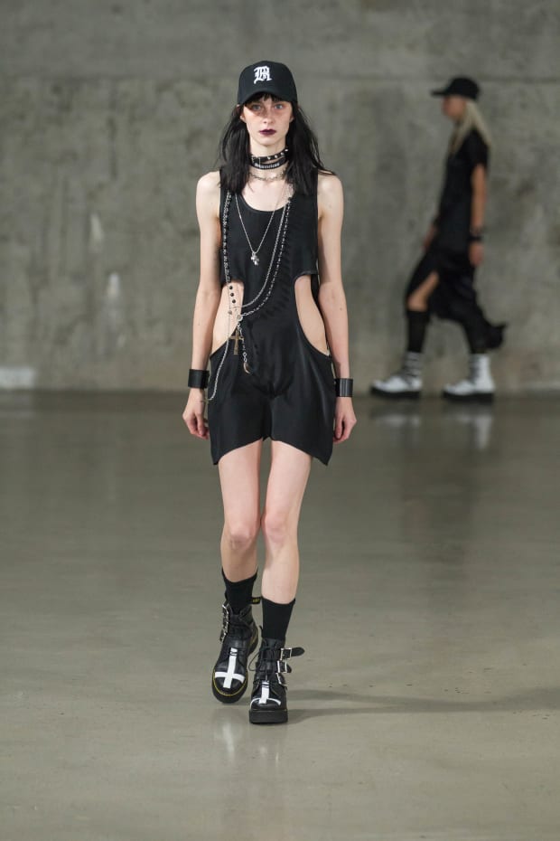 R13 Kicks Off an '80s Goth Runway Show With Stephen Sprouse