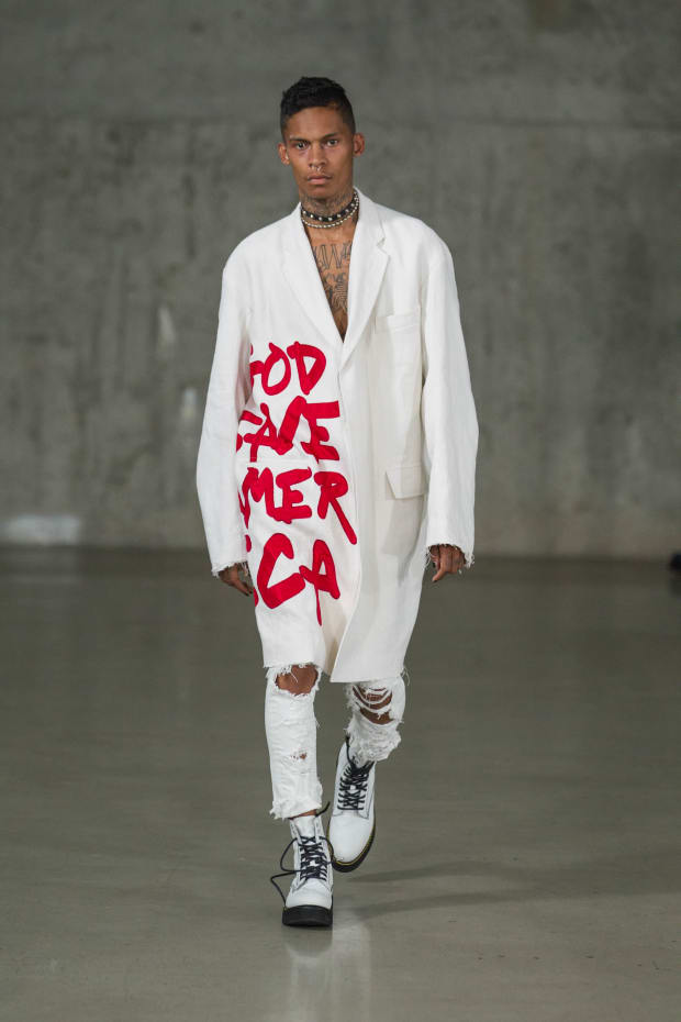 R13 Kicks Off an '80s Goth Runway Show With Stephen Sprouse