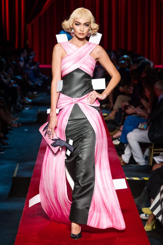 Milan Fashion Week: Moschino's paper doll inspired show is coolest