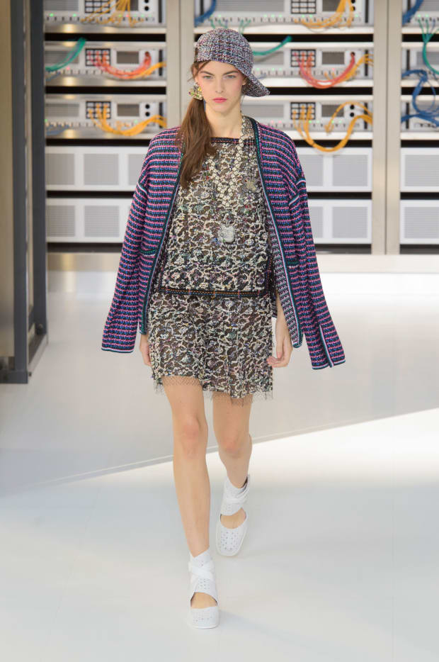 Chanel Kicks It Back to the Old School Days of the Web for Spring