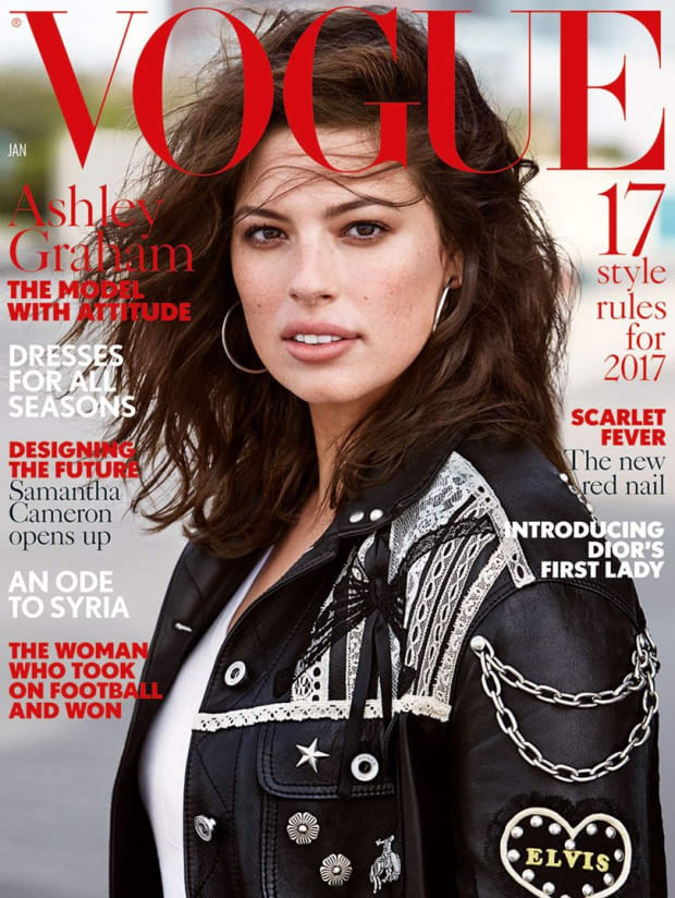 Graham Her First 'Vogue' Cover - Fashionista