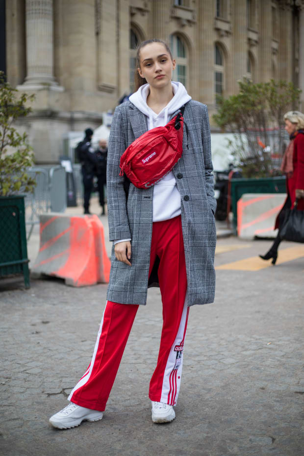 Pattern Dress & PVC Chanel Bag, Paris - Trendycrew
