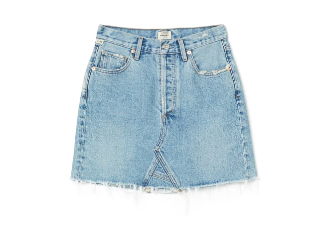 17 Go-With-Everything Denim Skirts to Live in This Summer - Fashionista