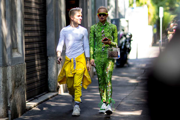 Showgoers Wore All Sorts of Camp Shirts at Milan Men's Fashion Week -  Fashionista